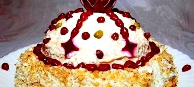 Салат Шапка Мономаха