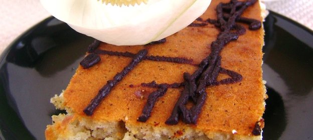 Нежный пирог с кофейным ароматом и зефирной прослойкой к воскресному кофе. ФМ