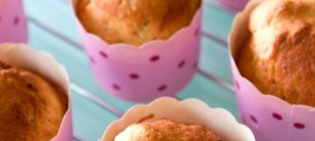 Постные банановые маффины