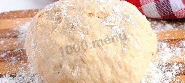Тесто для пиццы в хлебопечке