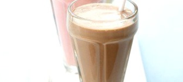 Шоколадный милкшейк с нотками мяты