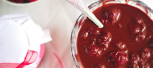 Шоколадно-вишневое варенье