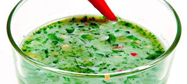 Соус-дип с каперсами и грейпфрутом