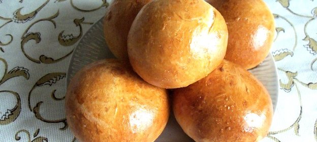 Булочки с яблоками