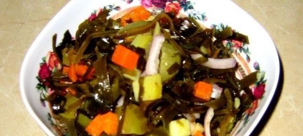 Салат из морской капусты быстро и вкусно