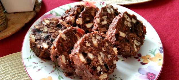 Эстонский десерт «Пестрая собака» (Kirju koer)