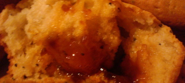 Мини кексики с повидлом