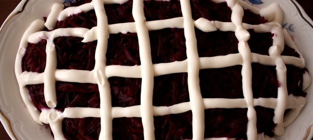 Селедка под шубой с морковью