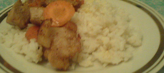 Макароны с соусом из раков