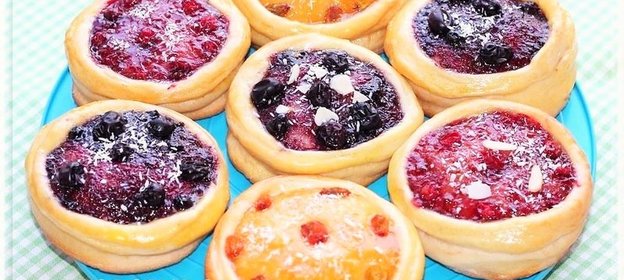 Булочки Ягодное ассорти