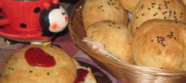 Булочки творожные