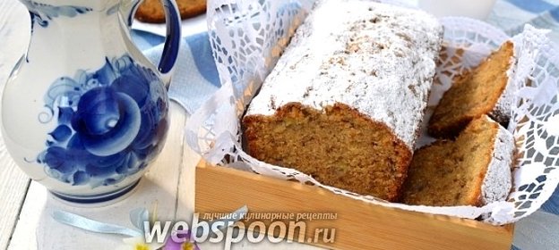 Медовый кекс с бананами