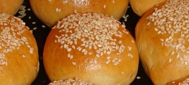 Булочки с кунжутом