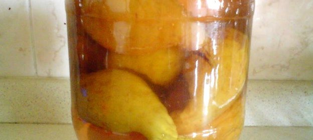 Варенье из груш в сиропе