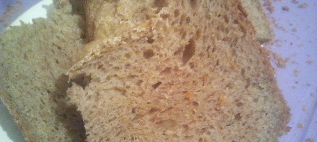 Цельнозерновой хлеб в хлебопечке