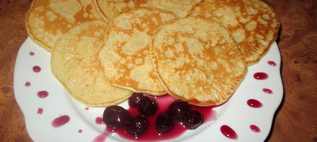 Банановые оладьи