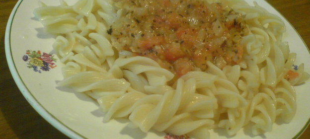 Паста с овощами