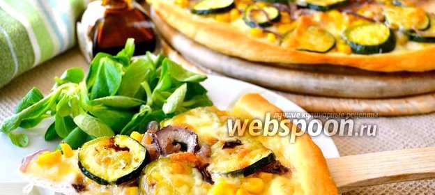 Летняя «белая» пицца