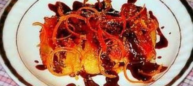 Запеканка из бананов и моццареллы