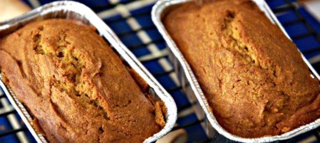 Тыквенный хлеб с орехами