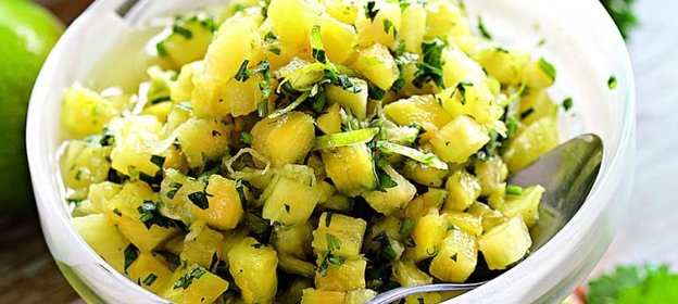 Ананасовая приправа с кинзой