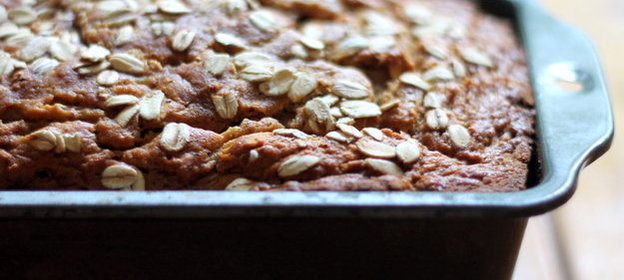 Овсяно-яблочный хлеб