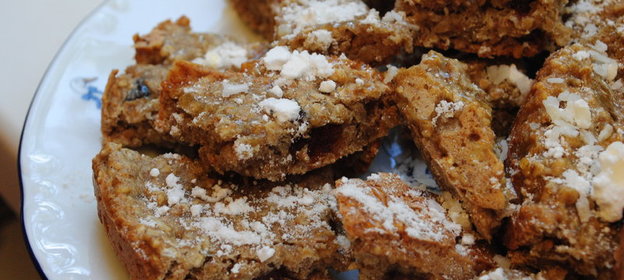 Бананово-овсяное печенье