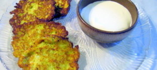 Капустные оладьи