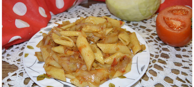 Макароны с овощами И в пост и в рост!