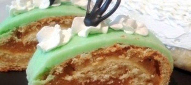 Рулет с марципановой начинкой или булочковый «обгрейд»