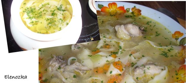 ЛАПША ДОМАШНЯЯ в ГОРШОЧКАХ - Как у БАБУШКИ