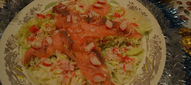 Салат Морская звезда