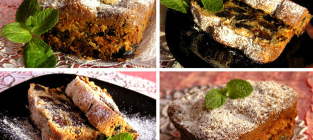 Миндальный кекс с черносливом от Ги