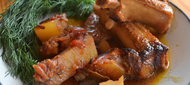 Свиные ребрышки