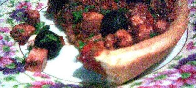 Маринованный сыр Тофу с маслинами и постная пицца со всем этим добром