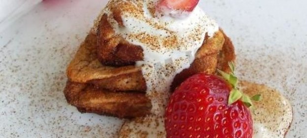 Десерт Клубничный омлет