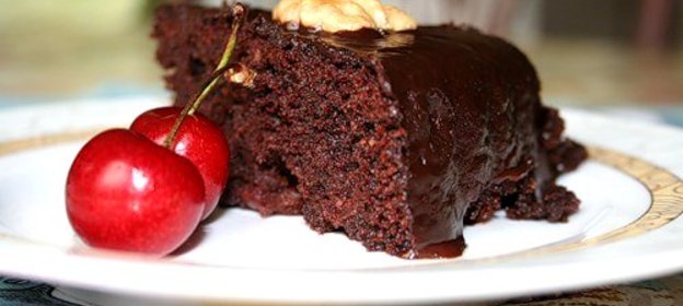 Шоколадно-ореховый торт