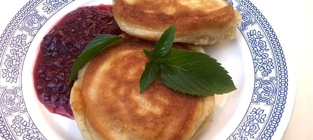 Оладьи с гречневой мукой