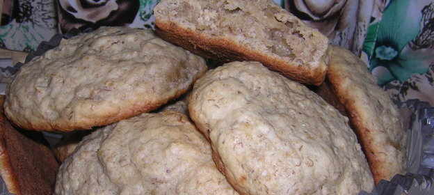 БАНАНОВО-ОВСЯНОЕ ПЕЧЕНЬЕ