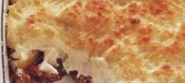 Картофельная запеканка (пастушья запеканка) с овощами