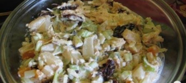 Сырный салат Женский