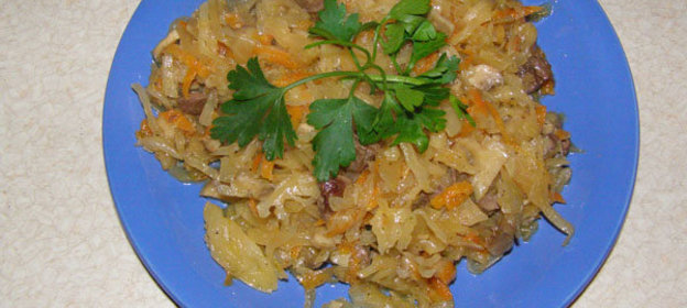 Салитик с морской капустой