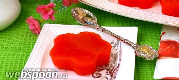 Морковное желе с цитрусовыми