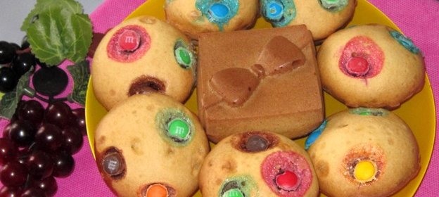 Кексы с Ммдемс