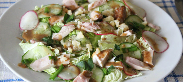 Лобио с курицей