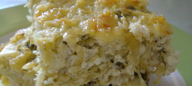 Запеканка с кабачками и сыром