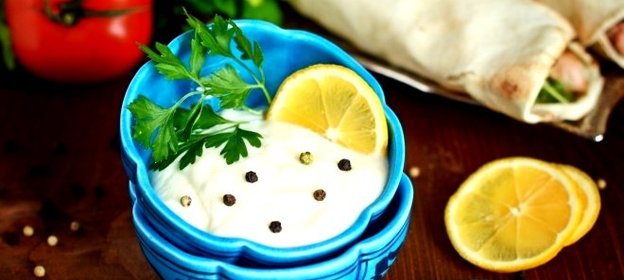 Соус для шаурмы с йогуртом