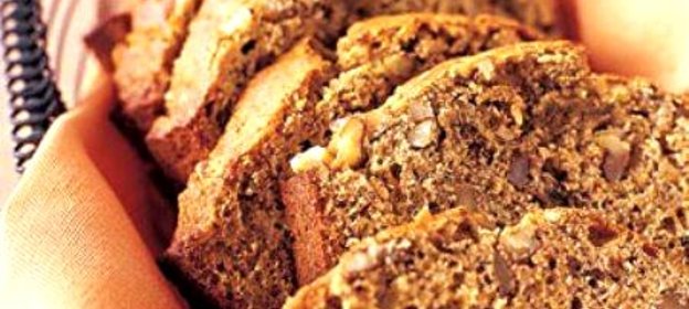 Банановый хлеб с орешками