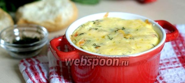 Запеканка с морепродуктами