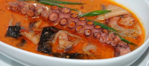 СУП ИЗ МОРСКИХ ГАДОВ ПО АЗИАТСКИМ МОТИВАМ